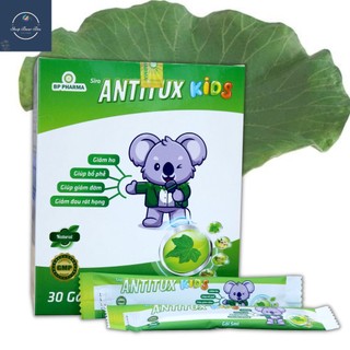 Siro giảm ho bổ phế antitux kids hộp 30 gói