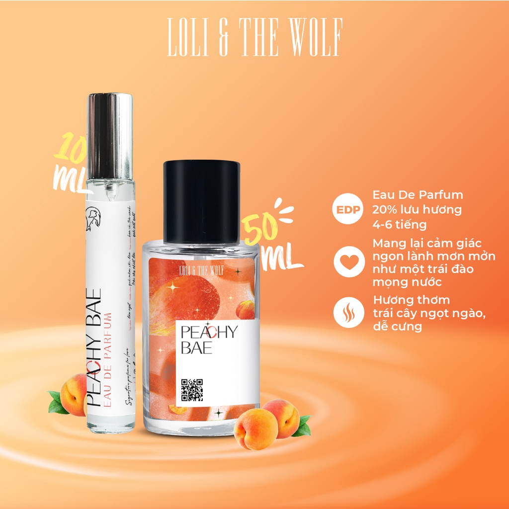 Nước Hoa Nữ Loli And The Wolf Thơm Lâu Chính Hãng Chai 10ml Hoặc 50ml