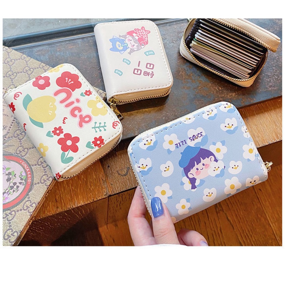 Ví Nhỏ Nhiều Ngăn Cute Cho Bạn Gái Treo Balo Treo Chìa Khóa - Mẫu Ngẫu Nhiên - SẢN PHẨM TREND