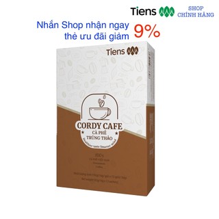 Cà phê Trùng thảo giúp sảng khoải tinh thần