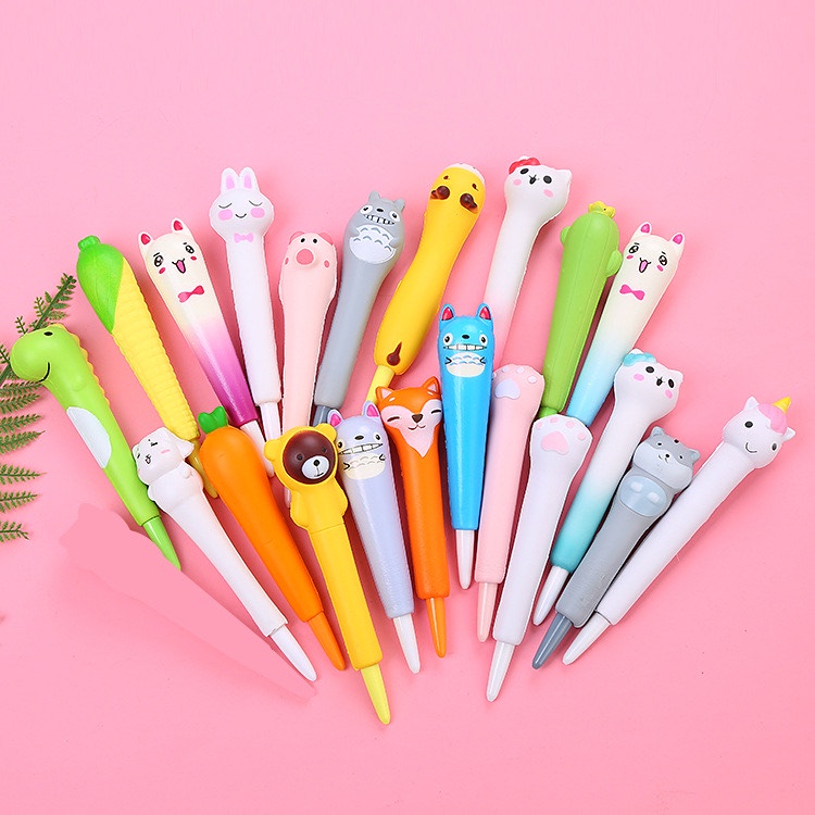 Bút nước squishy nhiều hình dễ thương
