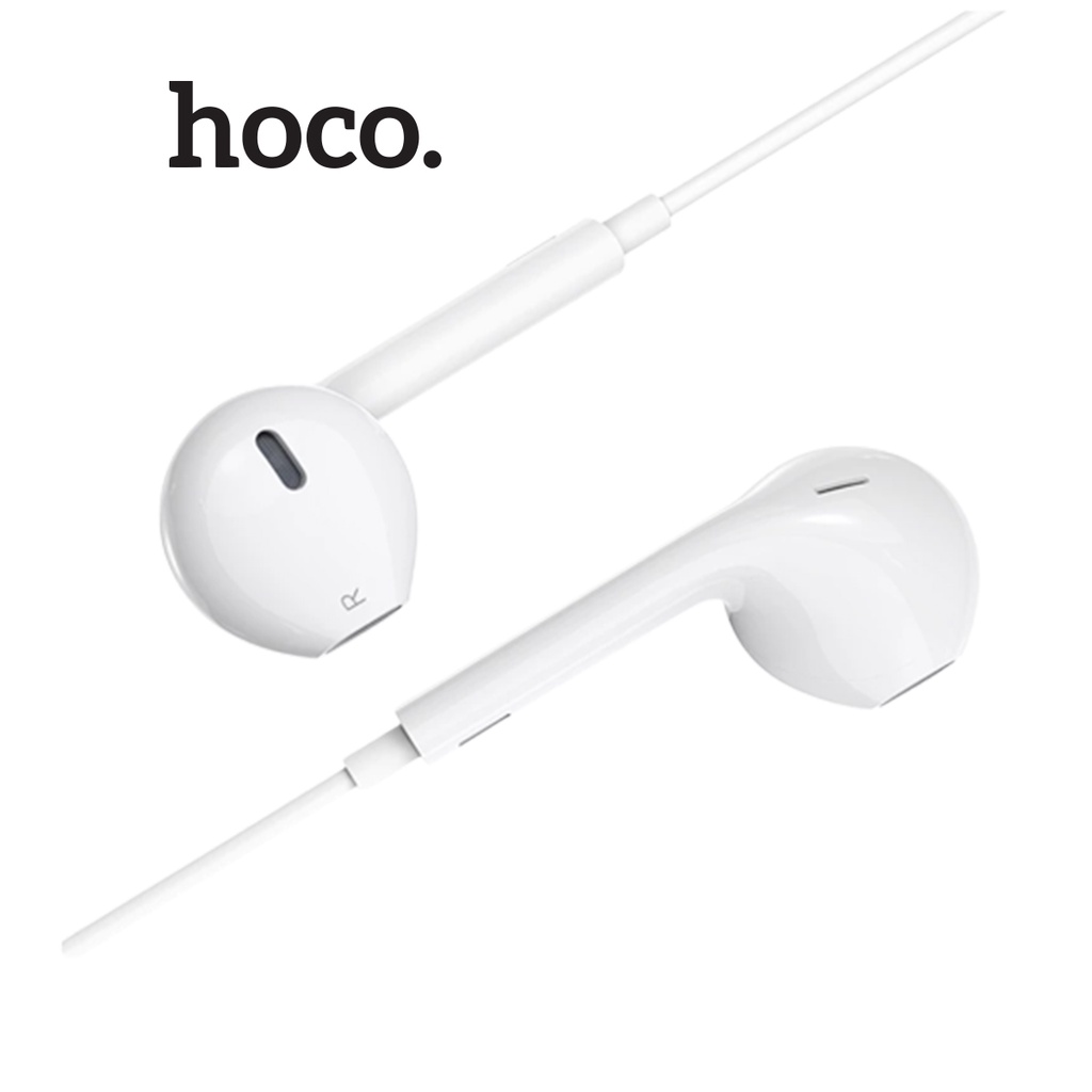 Tai nghe Hoco M80 jack cắm Lightning, âm thanh sống động, có mic đàm thoại, dài 1.2m