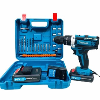 Máy khoan bắn vít dùng pin makita 36v - lõi đồng 100%