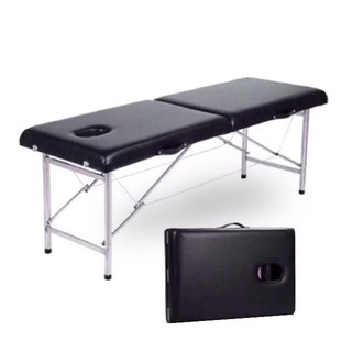 Giường gấp vali chân inox dùng phun xăm spa