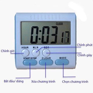 Đồng Hồ Hẹn Giờ Làm Bếp - Ủ Trà  - Sam Horeca