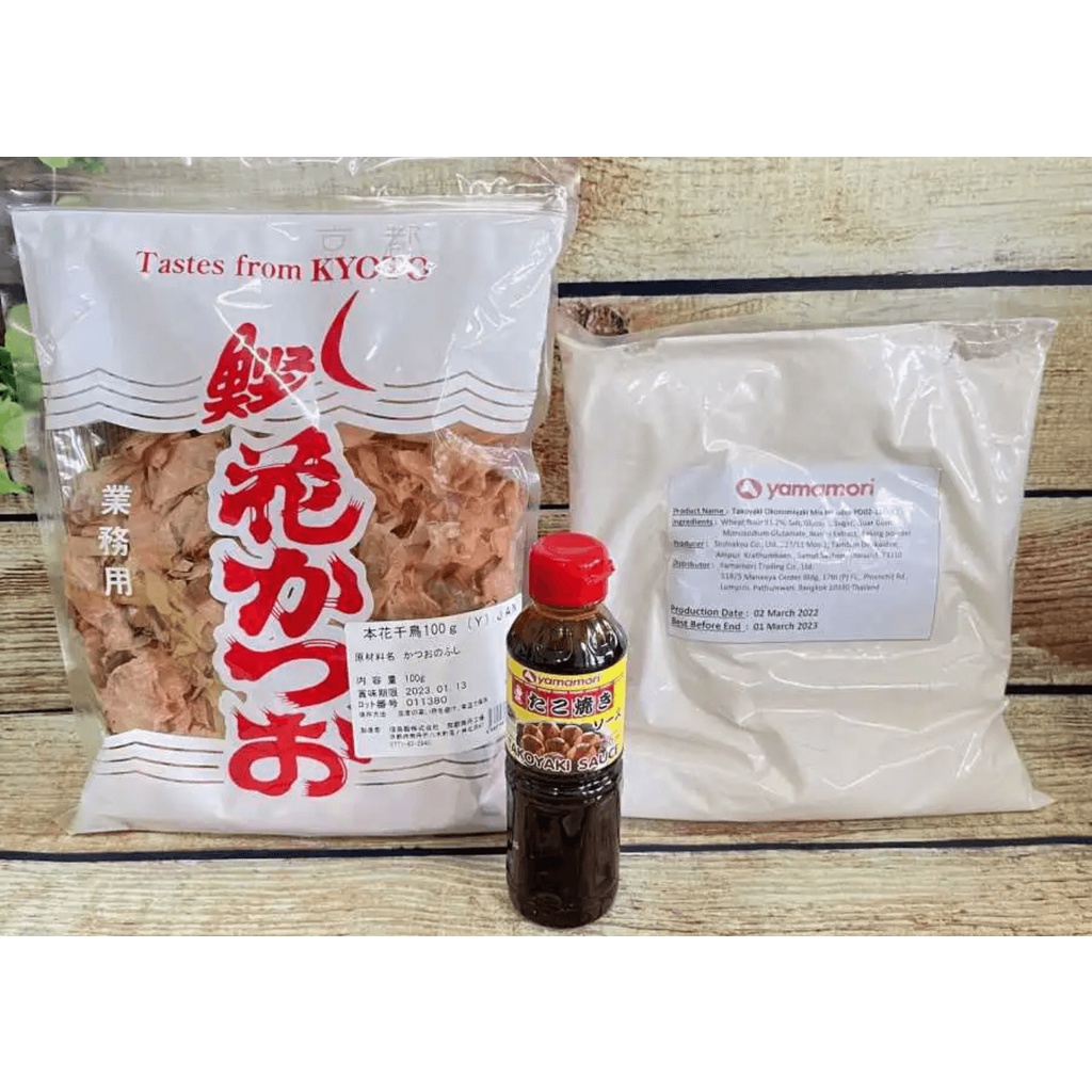 Combo nguyên liệu takoyaki tại nhà