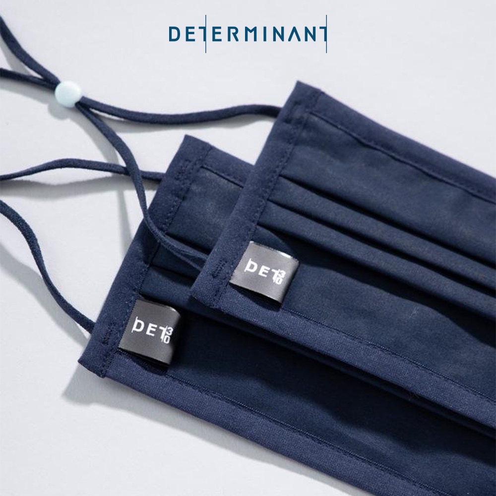 Combo 02 khẩu trang vải kháng khuẩn DETERMINANT - DET30™ màu Navy