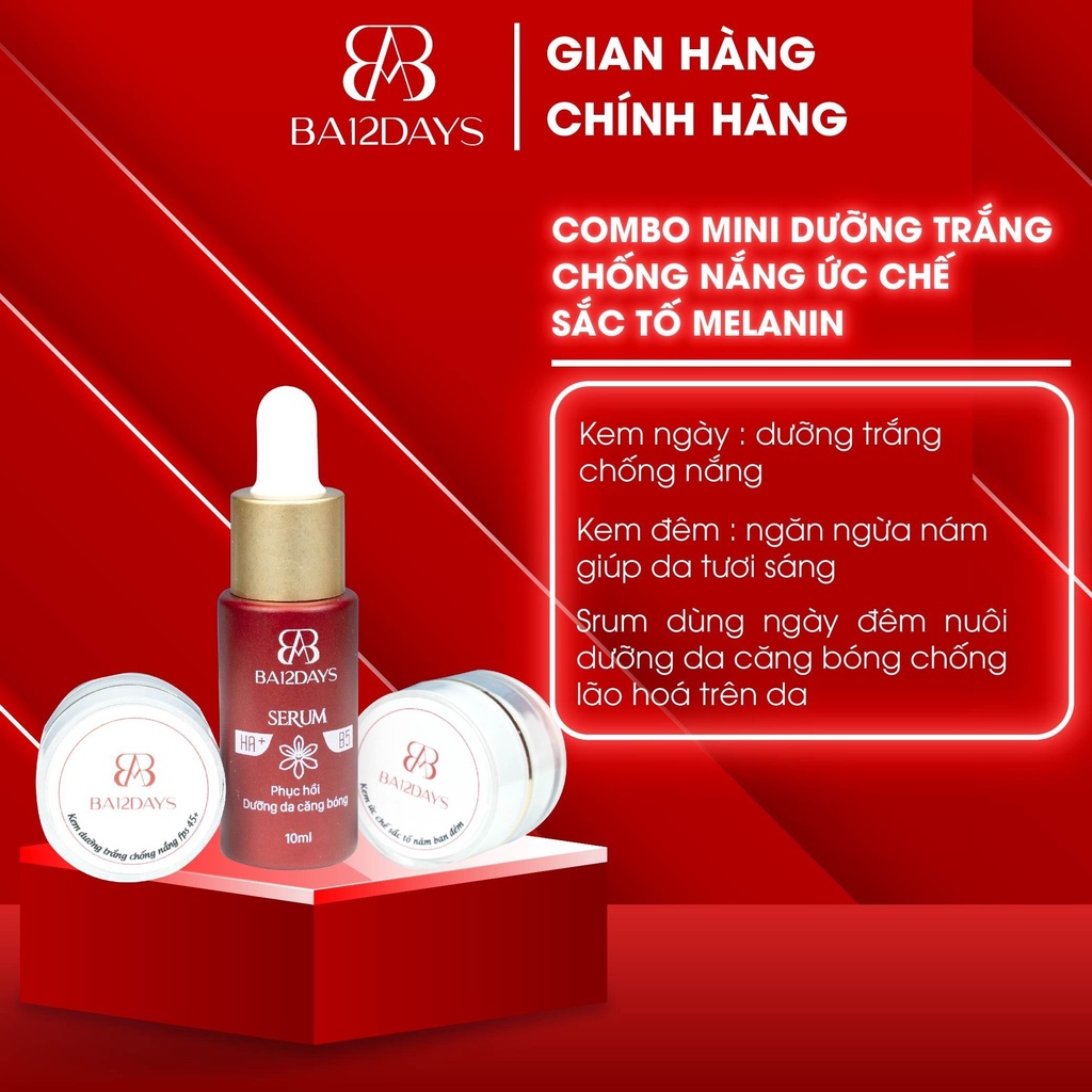 Combo dưỡng da ngày đêm_ Mini