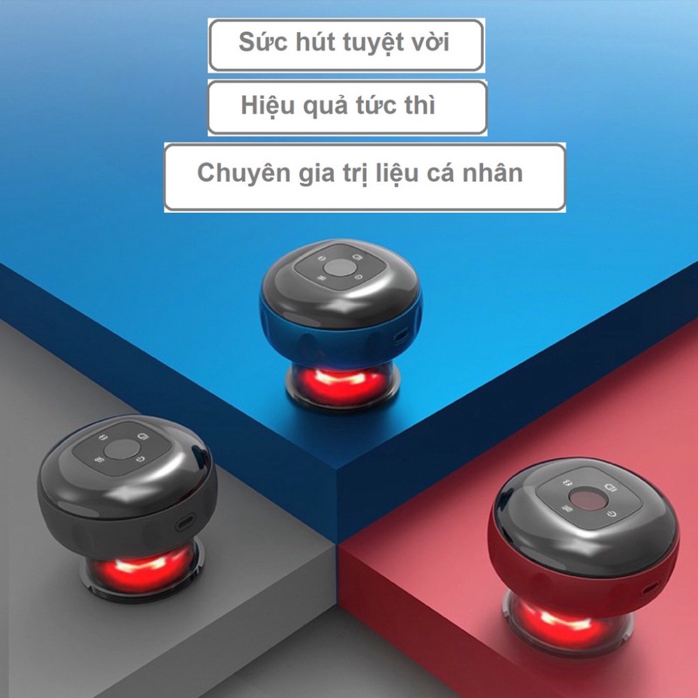 Máy giác hơi cạo gió cầm tay - Máy massage giúp giảm đau, mệt mỏi, lưu thông khí huyết(hàng loại 1)