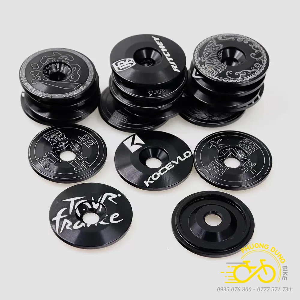 Nắp đậy nhôm pô tăng xe đạp 3T SRAM SHIMANO S-SWORKS ENVE ZIPP FSA