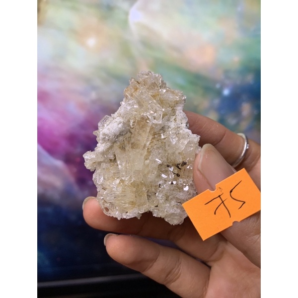 Đá stone tự nhiên Natural  Citrine phale NATURAL trong suốt Citrine  thanh tẩy chakra   Clear Quartz  75