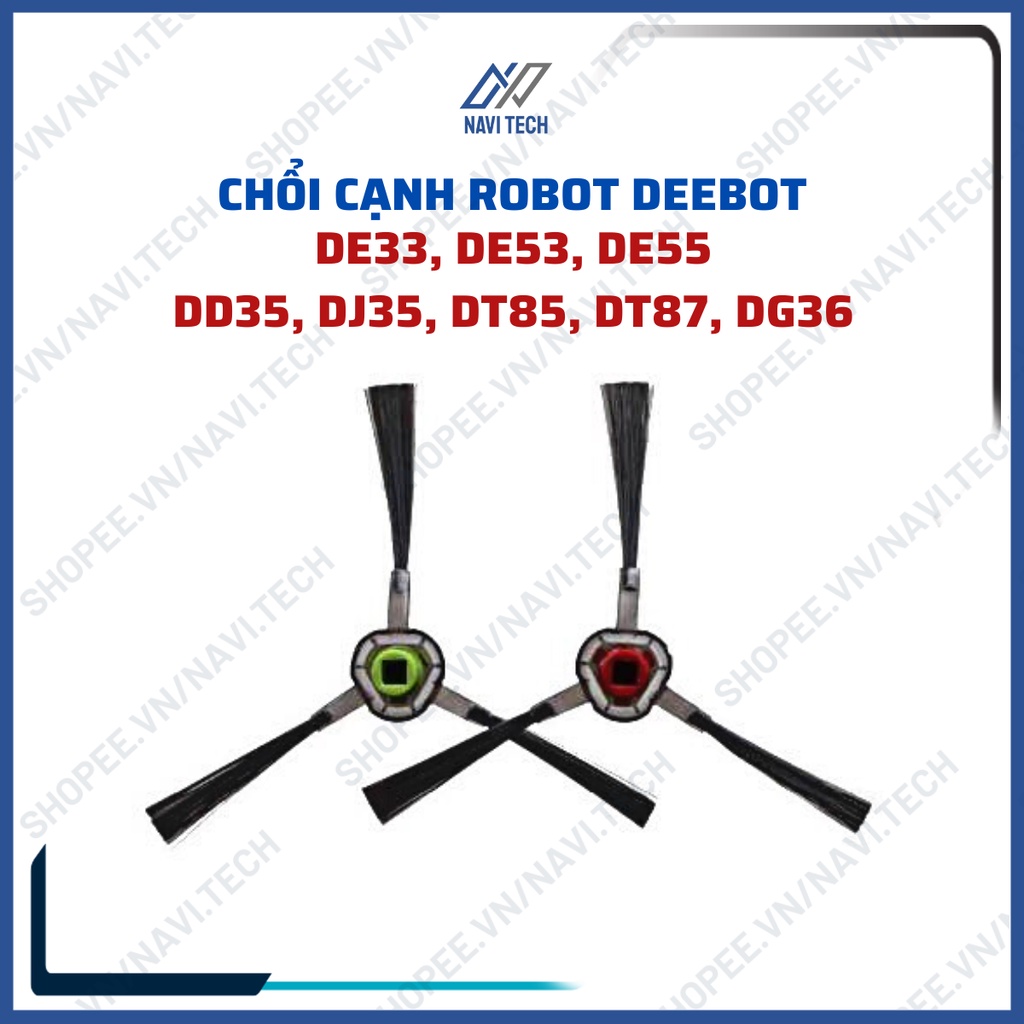 Phụ kiện Robot hút bụi Deebot DE53, DE55, DD35, DJ35,, DT85G, DD37 DT87G, Deebot 900, Deebot 901 chổi cạnh, chổi quét | BigBuy360 - bigbuy360.vn