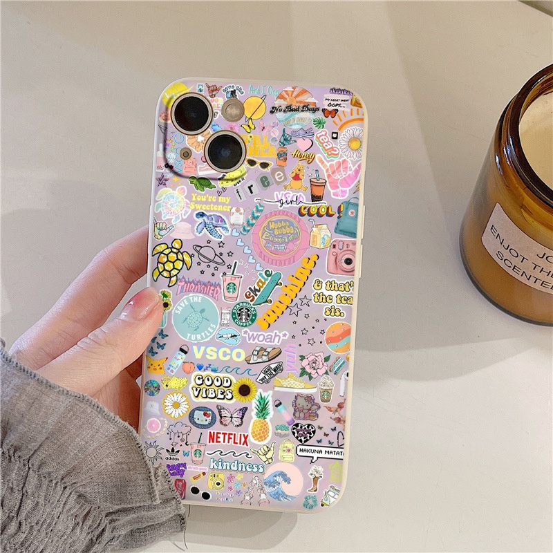 Ốp điện thoại iphone họa tiết nền hồng chữ và hình đẹp BVC 7plus/8plus/x/xs/xs max/11/11pro max 12 13 14 plus e3206