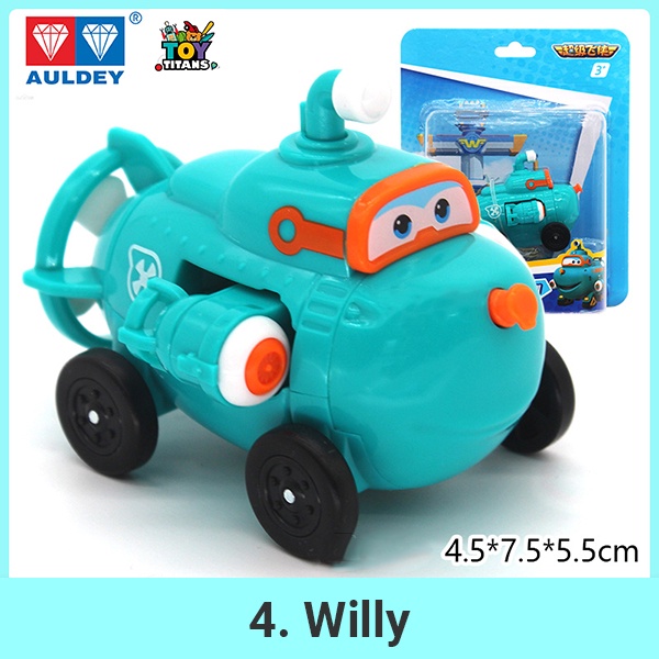 Đội bay siêu đẳng SUPERWINGS - REMI, SPARKY, ROVER, WILLY - Cỡ nhỏ