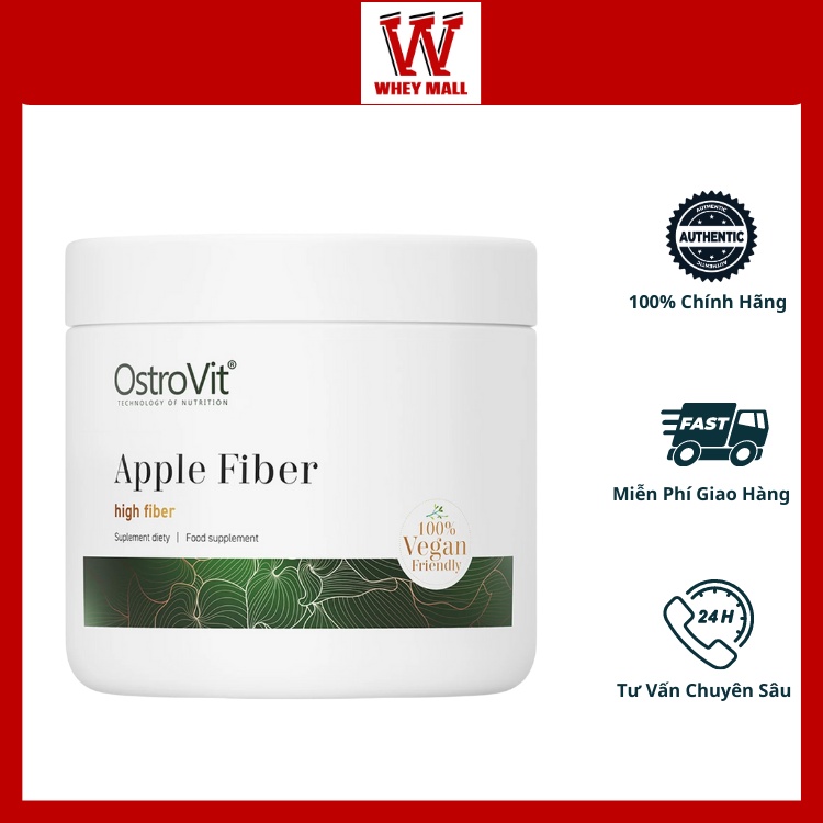 OSTROVIT APPLE FIBER VEGE - CHẤT XƠ TỪ TÁO NGUYÊN CHẤT (200g)