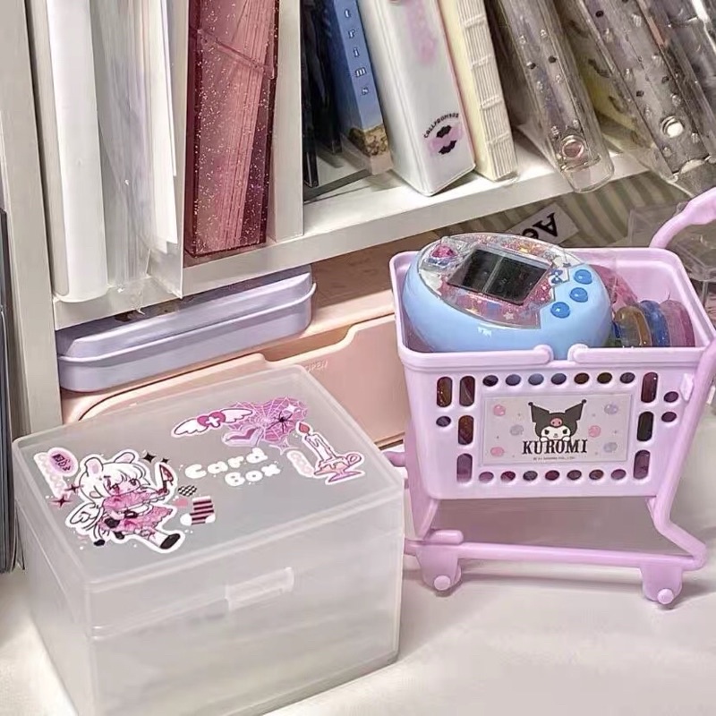 Hộp nhựa đa năng phiên bản nâng cấp_ đựng card, top