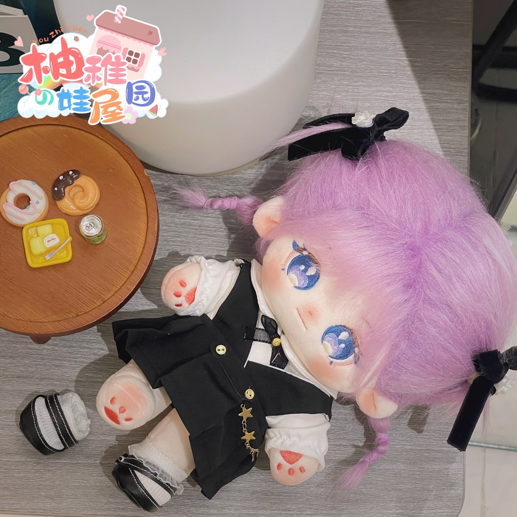 [SẴN] Doll không thuộc tính tóc tơ 20cm - Búp bê không thuộc tính 20cm có xương