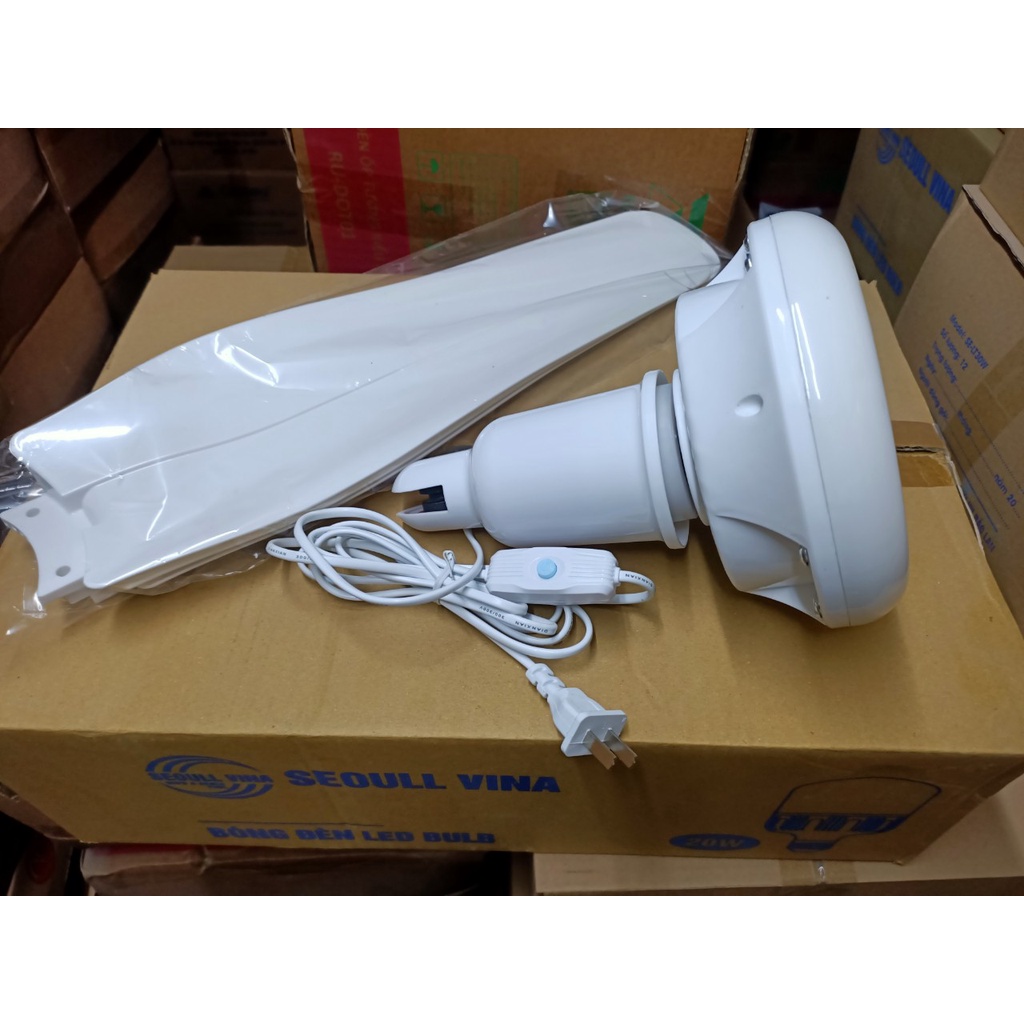 Quạt Trần mini cỡ đại 3 cánh dài 45cm