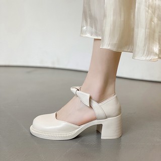Giày búp bê nơ nữ M487 - 5 phân