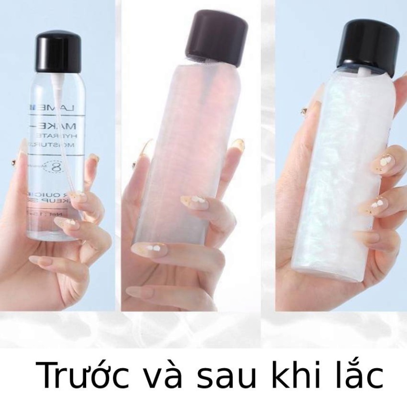 Xịt khoá nền trang điểm ánh nhũ Lameila Star Quicksand Makeup Spray DANA