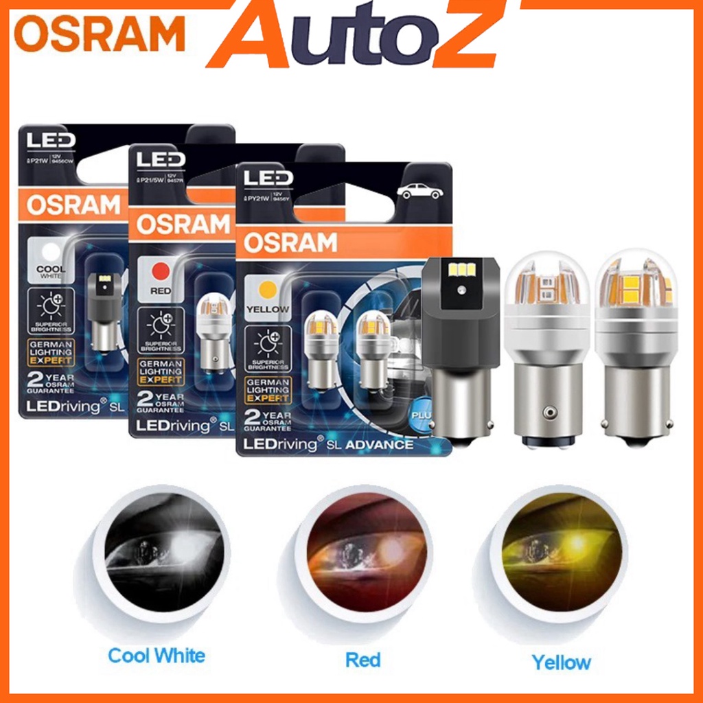 Đèn LED hậu , đèn xi nhan ô tô / mô tô Osram Adavance Plus P21/5W - PY21W