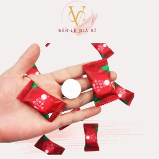 Combo Túi 100 viên Khăn lau mặt dạng nén, khăn mặt khô