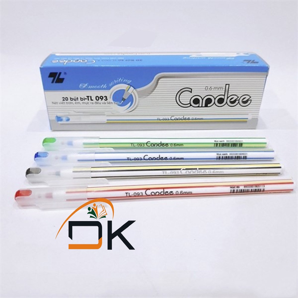 Hộp Bút bi nến Thiên Long - TL093 Xanh/Đen/Đỏ giá hợp lý, hàng chính hãng