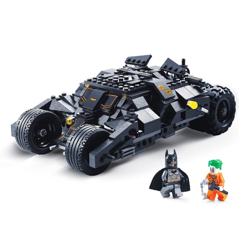 Đồ chơi lắp ráp xe batman Tumbler gồm 325 chi tiết Lemoshop, đồ chơi thông minh cho bé bằng nhựa ABS 7105