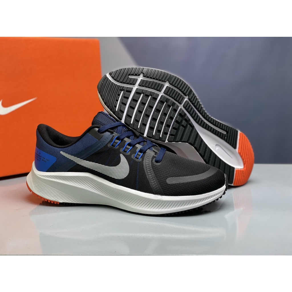 Giày Nike Running Quest 4 (2021) đen Nam (M) [Auth - Chính Hãng - FullBox]