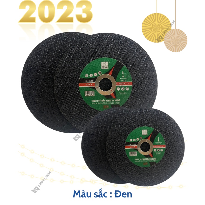 Đá Cắt Sắt Inox Đen Loại 1 Hải Dương