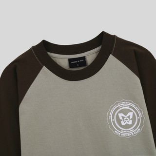 Áo thun Raglan - Peanut / Brown