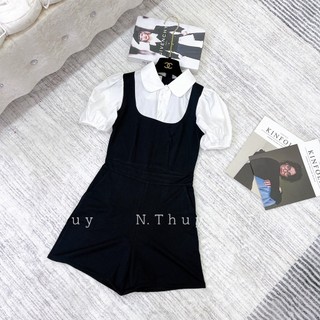 SÉT QUẦN YẾM UMI PHỐI ÁO SƠ MI.