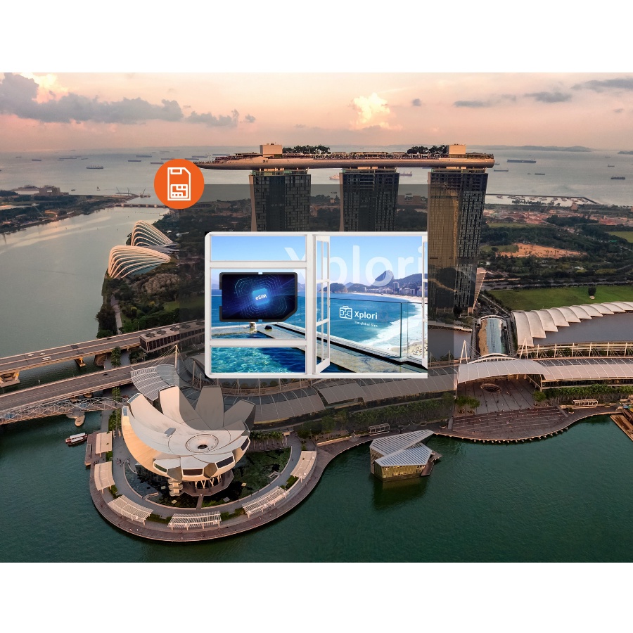 SIM DU LỊCH SINGAPORE 4G TỐC ĐỘ CAO NHIỀU TUỲ CHỌN SỐ NGÀY VÀ DUNG LƯỢNG