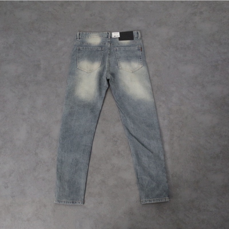 Jean skinny xanh trầm KP KPis Clothes sale 50% unisex nam nữ