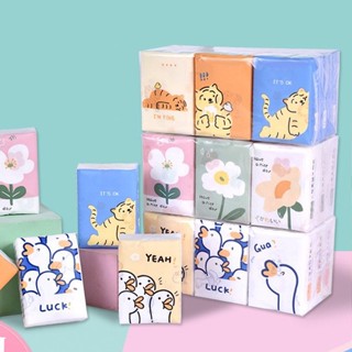 Khăn giấy khô bỏ túi mini 1gói 3 lớp mềm mịnClovershop68