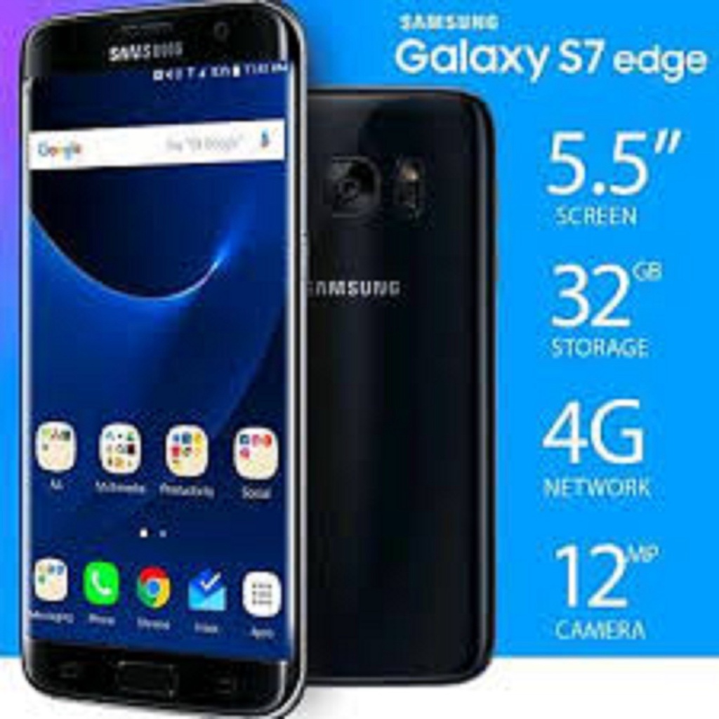 Điện thoại Samsung Galaxy S7 Edge Chính Hãng ram 4G/32G, Màn hình: Super AMOLED, 5.5", Quad HD , cấu hìn