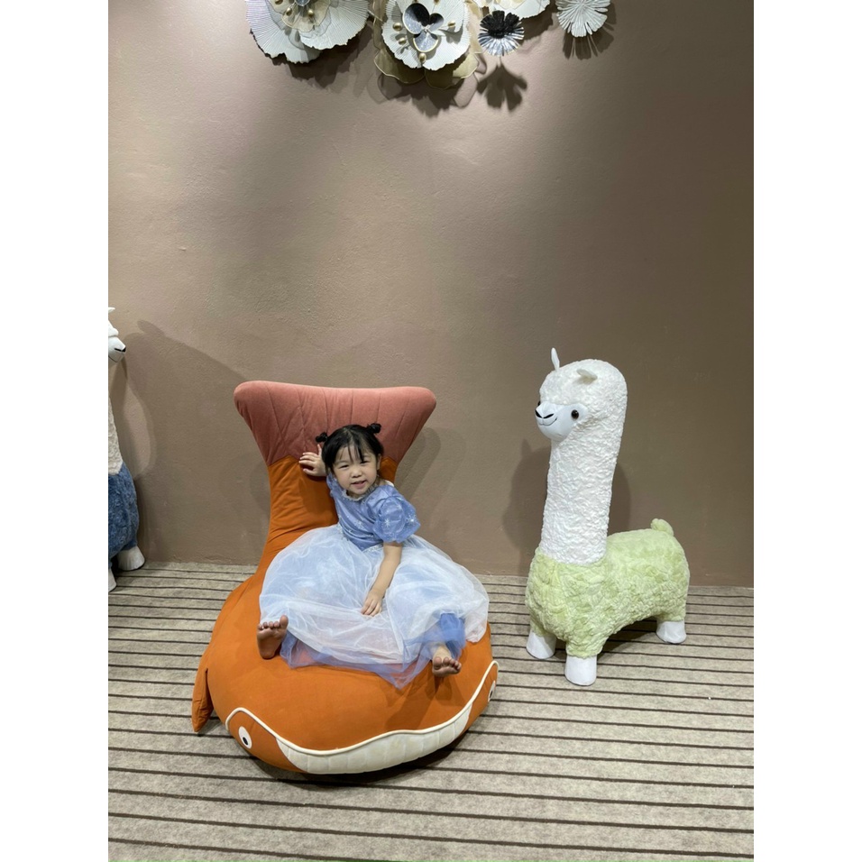 Ghế Lạc Đà Alpaca  Nhiều Màu Sắc Siêu Đáng Yêu