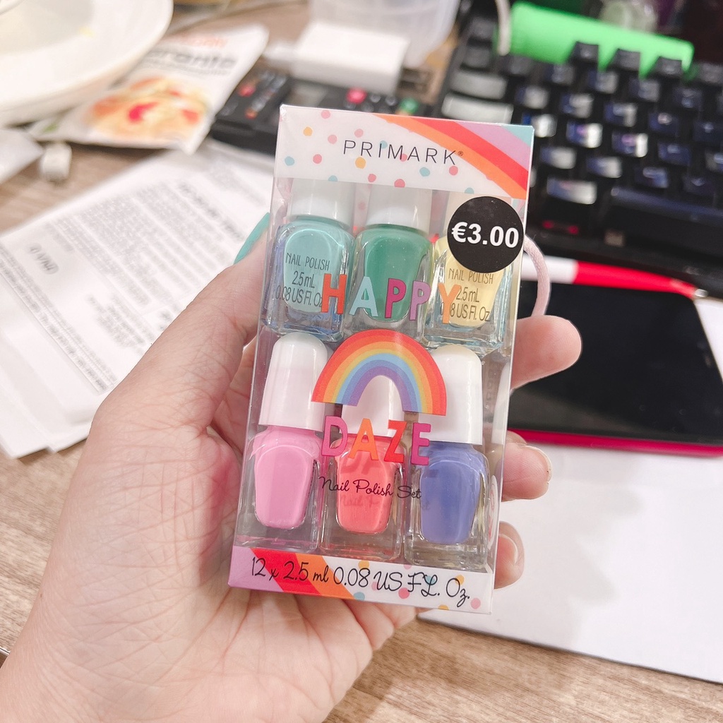 SET SƠN MÓNG TAY TRẺ EM FLAMAZING NAIL POLISH CHO BÉ 3 TUỔI - AN TOÀN CHO BÉ