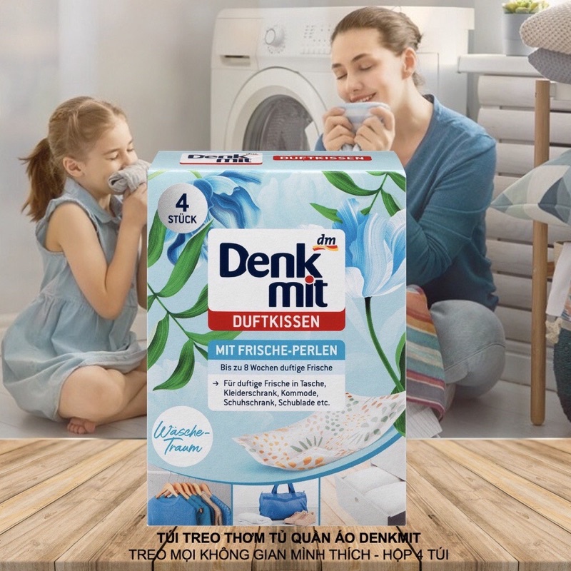 Túi thơm tủ quần áo Denkmit hàng chính hãng