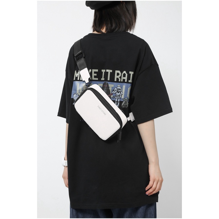 Túi Messenger nam nữ phiên bản Hàn Quốc túi vuông nhỏ thể thao đơn giản túi đeo vai thông thường hot trend - TDV04