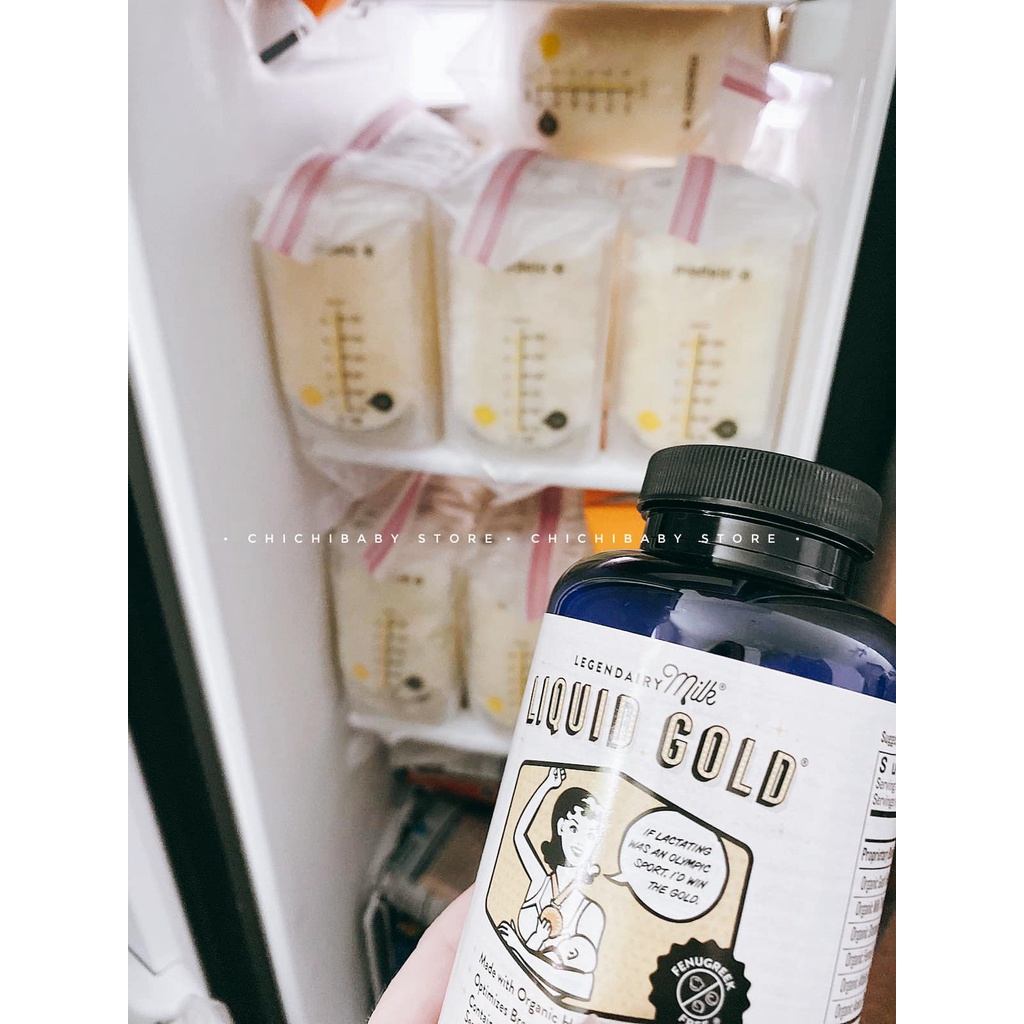 Viên Uống Lợi Sữa Hữu Cơ LEGENDAIRY MILK - Mỹ - Hộp 60 viên