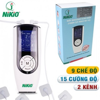 Máy Massage Xung Điện 4 Miếng Dán, Máy Massa Dán Điện NK-103