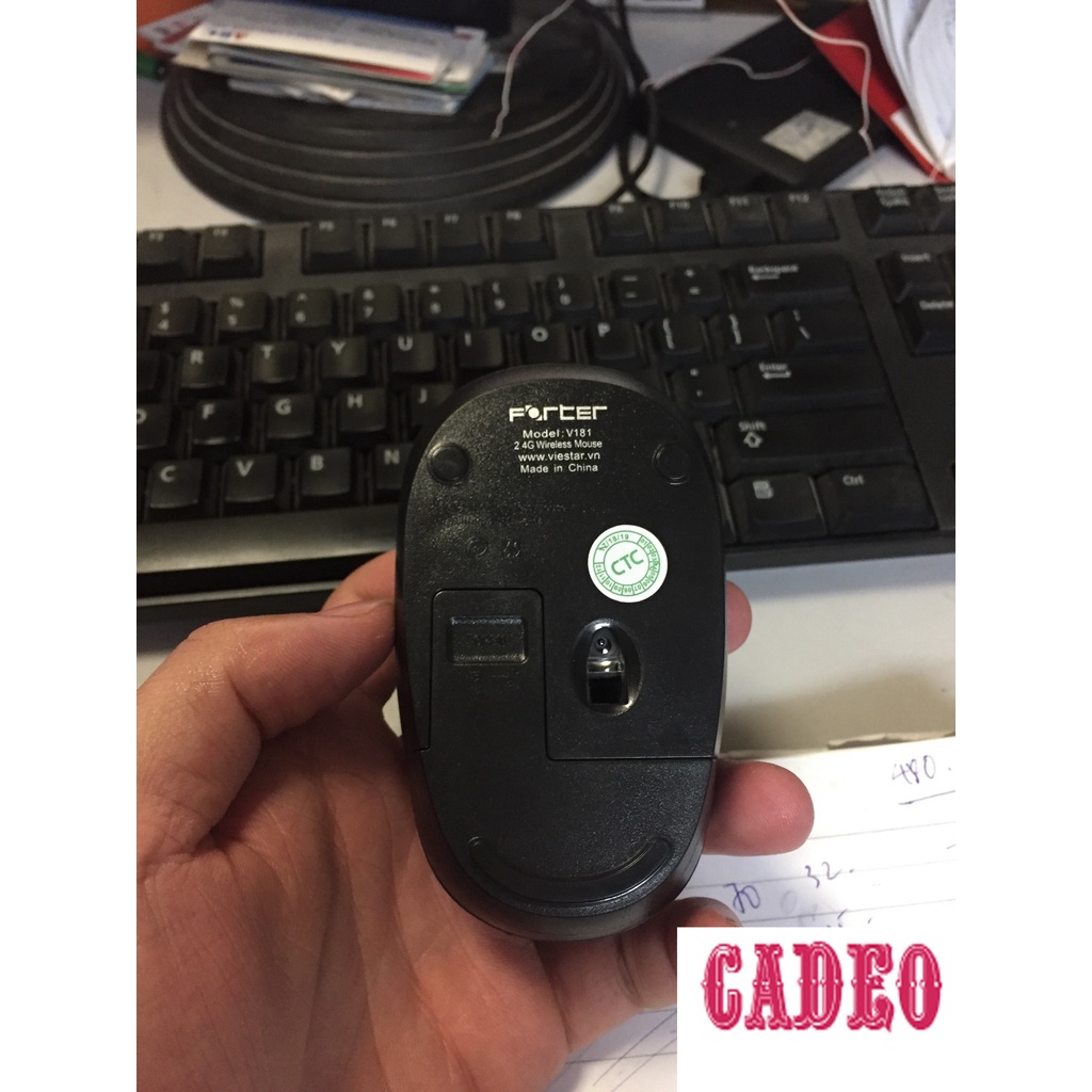 Chuột không dây Forter V181 chính hãng bảo hành 12 tháng