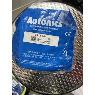 Cảm biến tiệm cận điện dung autonics cr18-8ac 8mm nc 110-220v