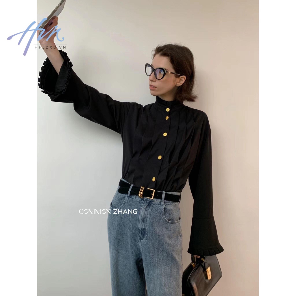 Áo Sơ Mi Phong Cách Hàn Quốc Thời Trang Mùa Xuân Mới 2023 Cho Nữ