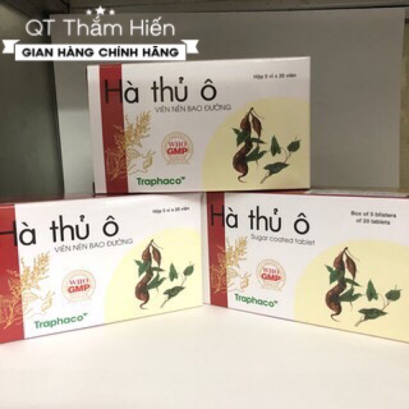 Viên nhai Hà Thủ Ô