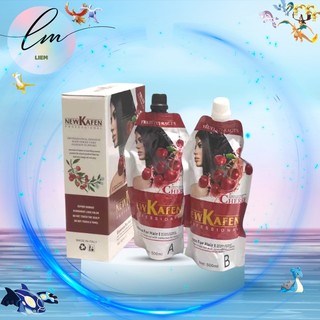 Nhuộm đen nhuộm nâu tóc newkafen cao cấp ít dính da đầu