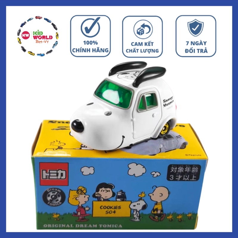 Xe mô hình Tomica Box Disney Snoopy Museum Tokyo. MS: 448.