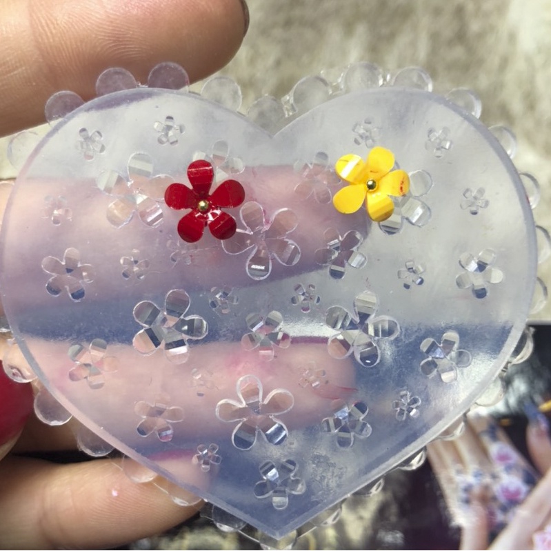 Khuôn hoa hồng, khuôn hoa sứ, khuôn trái tim, khuôn nơ nail