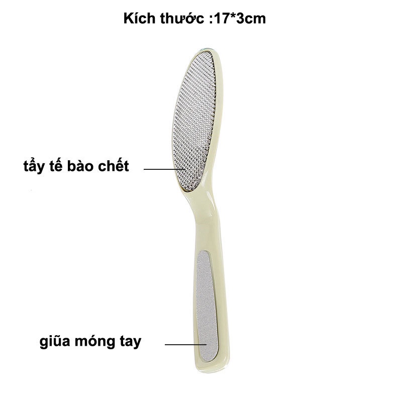 Dụng cụ chà gót chân bằng thép